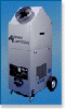 Small portable vacuum equipment it pulls 2,500 cfm